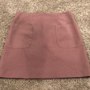 Pink skirt by Loft size 4